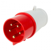 Вилка переносная 015 16А 3P+PE+N 380В IP44 ВП-102 DEKraft 26003DEK